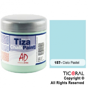 PINTURA TIZA AD 157 CIELO PASTEL 200ML X 3 UNIDADES